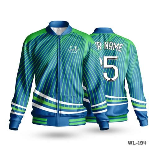 Custom Sports Jacket Clothes with Name Number; Custom Made Sports Jackets Apparel for Team​-WL-132; Premium Design Custom Mens Sports Jacket with Logo-WL-301; premium design jackets; sports jacket manufacturer in uk;