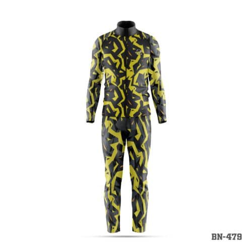 Customize Yellow Sublimation Tracksuits with Team Logo; Black Sports Tracksuits Maker in UK; Team Personalized Tracksuits Maker in U; Premium Design Team Personalized Tracksuits with Logo; Sports Premium Black White Tracksuits with Logo; Premium Design Customized Polyester Tracksuits with Logo; personalized cricket jersey; sublimation cricket jersey maker in USA;