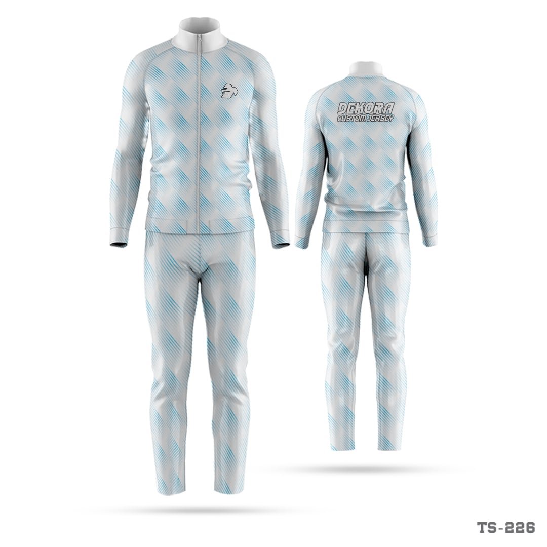 Premium Design Blue White Tracksuit with Logo 5 Premium Design Blue White Tracksuit Maker in USA; Sports Premium Black White Tracksuits with Logo; Premium Design Customized Polyester Tracksuits with Logo; sports polyester jersey; premium design polyester tracksuits; cricket tracksuits design; personalized cricket jersey; sublimation cricket jersey maker in USA;