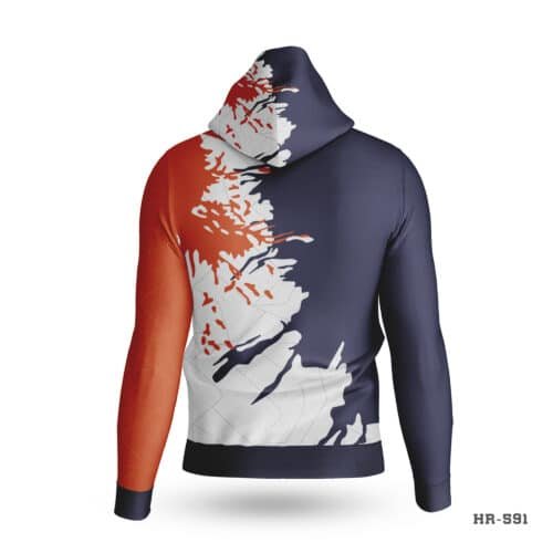 Premium Navy Blue Orange Hoodie Design in USA; Black Premium Custom Hoodies with Logo; customizable hoodies; personalized sweatshirt; custom hoodies for men;