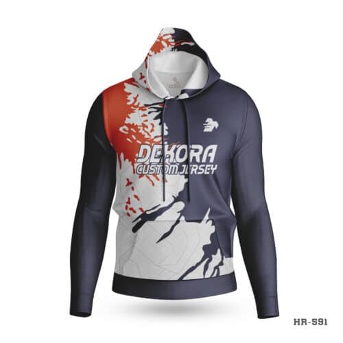 Premium Navy Blue Orange Hoodie Design in USA; Black Premium Custom Hoodies with Logo; customizable hoodies; personalized sweatshirt; custom hoodies for men;