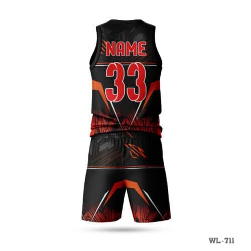 Best Basketball Uniform Design​ with Logo-WL-711 - Image 2