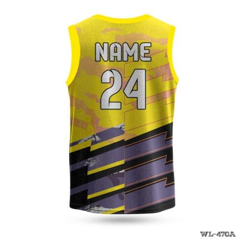 Unique Design Best Quality Basketball jerseys for Man-WL-470 - Image 2