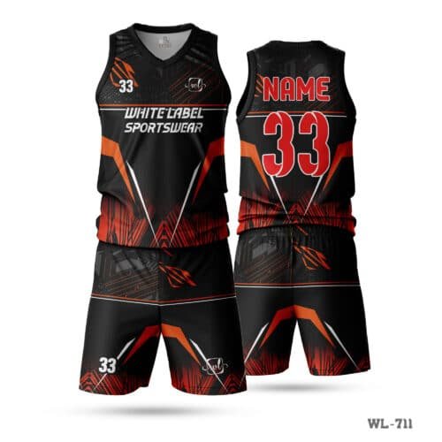 Best Basketball Uniform Design​ with Logo-WL-711 - Image 3