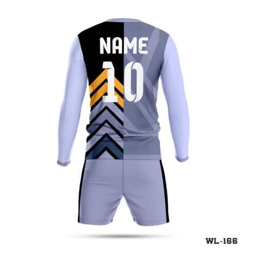 Sublimation Printed Design Unisex Custom Football Kit​-WL-166 - Image 2