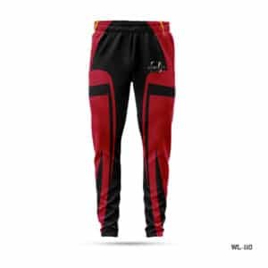 Personalized Best Mens Trousers Apparel with Logo-WL-110; Best Waterproof Trousers Maker in UK; Red Black Sports Trousers Maker in UK; Customized Trousers Maker in UK; Premium Design Mens Custom Trousers Maker in UK; Mens Sport Trousers Maker in UK; premium design soccer trousers; perssonalized trouser maker in uk;