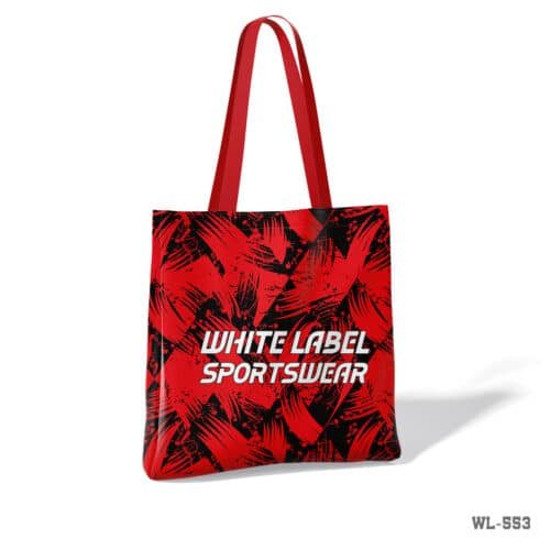 Personalized Red Tote Bag; Red Tote Bag; Personalized Tote Bag;