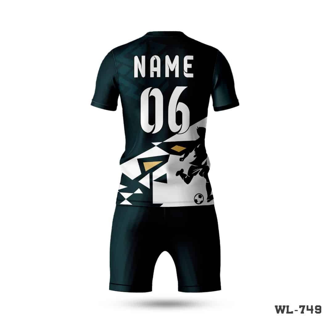 Half Sleeve V-Neck Customized Team Football Uniform-WL-749 4 Customized Team Football Uniform Seller in UK; Yellow and Black Football Uniforms Maker in England; Premium Fabrics Custom Design Black Red Football Kit-WL-770; Half Sleeve Green Football Uniforms Maker in England; Blue and Black Football Uniforms Maker in UK; Custom Red Black Football Uniforms Maker in UK; Black White Football Uniform Maker in UK; Half Sleeve Custom Made Yellow Black Football Kit-WL-754; Sublimation Orange Football Uniforms with Name Number; apparel maker in uk; football clothes supplier in UK;