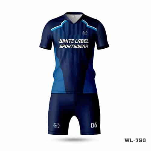 Half Sleeve V-Neck Navy Blue Football Kits with Logo-WL-750; Team Black Football Uniforms Seller in UK; Premium Blue Football Kits Maker in UK; Custom Printed Red Football Uniforms; Personalized Navy Blue Football Uniform Maker in UK; Football Kit Custom​ Apparel Maker in UK; Navy Blue Football Kit Seller in England; Football Kits Cheap with Name Number; Custom Football Apparel Maker in England; Best Football Team Uniforms Maker in UK; soccer uniform; apparel maker in uk; football clothes supplier in UK;