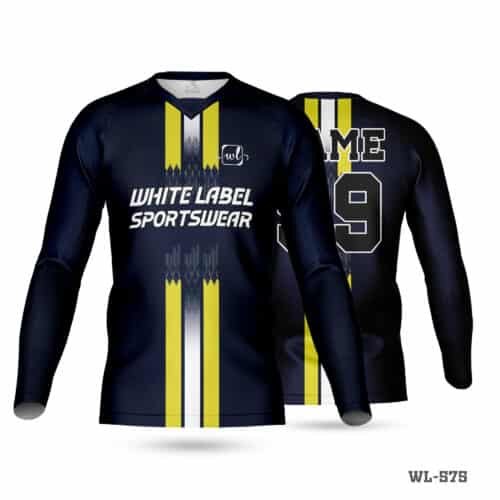 Premium Black and Yellow Football Jersey Maker in UK; Full Sleeve V-Neck Blue Yellow Football Jersey Kit-WL-582; Premium White and Blue Football Jersey Maker in UK; White and Black Football Jersey Maker in UK; White and Black Football Jersey Seller in UK; Red and White Football Jersey Maker in UK; Navy Blue Jersey Football Kit with Name Number; Custom Orange and Blue Football Jersey Maker in UK; Black and White Football Jersey Maker in UK; Navy Blue White Football Jersey Kit Seller in UK; Full Sleeve Football Jersey Maker in UK; Premium Custom Made Football Jerseys Maker in UK; Customized Blue White Football Jersey Maker ih UK; Round Neck Navy Blue Football Jerseys Maker in UK; custom made jerseys maker in uk; team football jerseys design; football jerseys;