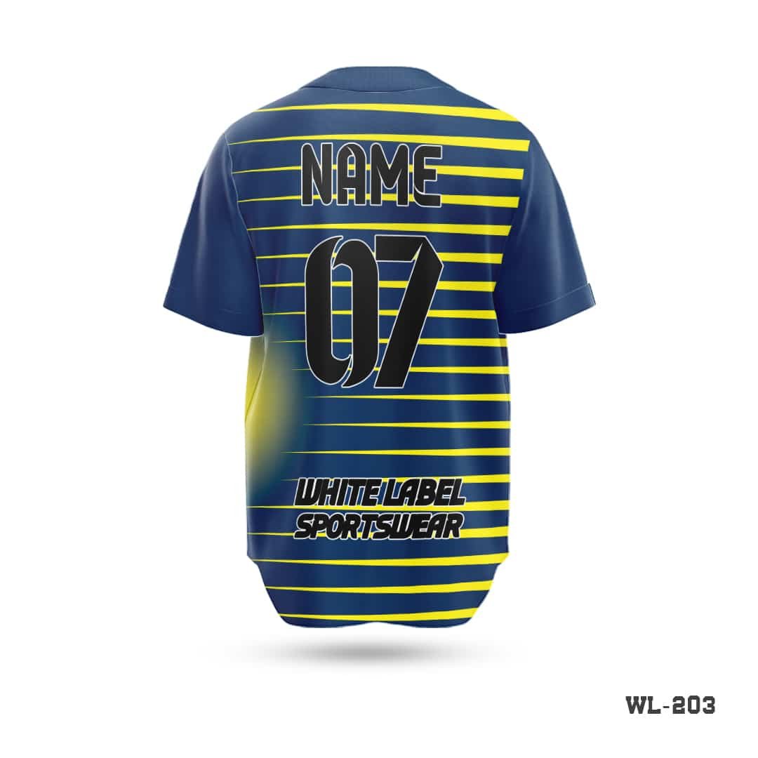 Half Sleeve Customized Baseball Jersey Mens Outfit-WL-203 4 Baseball Jersey Mens Outfit with Name Number; Customized Design Baseball Jersey Men Apparel-WL-180; Personalized Design Team Baseball Jersey Grey Kit-WL-282; Authentic Design Customized Baseball Jersey Fit-WL-223; Sublimation Print Baseball Button Jersey with Logo-WL-216; Personalized Design Team Authentic Baseball Jerseys-WL-219; Half Sleeve Personalised Button Up Baseball Jersey-WL-265; custom team baseball jerseys;