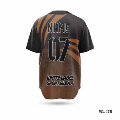 Baseball Jerseys Design Kit Seller in UK; Half Sleeve Team Baseball Jersey Yellow Kit-WL-222; Half Sleeve Team Baseball Jersey White Black Kit-WL-279; Customized Baseball Jersey T Shirt Dress with Logo-WL-240; Custom Made Baseball Jersey Style Men Apparel-WL-190; Personalized Design Baseball Jersey Red and Black Kit-WL-286; Personalized Design Team Authentic Baseball Jerseys-WL-219; custom team baseball jerseys;