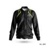 Black Winter Jacket; Black Winter Jacket with Logo; Black Winter Jacket with Customized Logo; Black Winter Jacket with Sublimation Printed; Black Winter Jacket with All Over Printed;