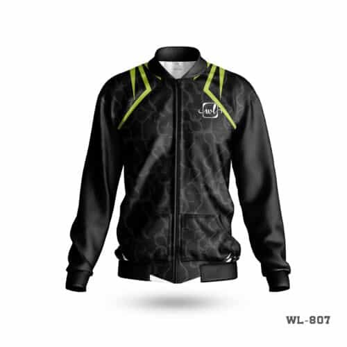 Black Winter Jacket; Black Winter Jacket with Logo; Black Winter Jacket with Customized Logo; Black Winter Jacket with Sublimation Printed; Black Winter Jacket with All Over Printed;