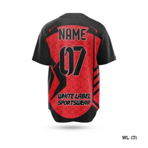 Black and Red Baseball Jersey Seller in UK; Half Sleeve Black and Purple Baseball Jersey-WL-283; Half Sleeve Personalized Blank Baseball Jerseys-WL-208; Black and Blue Baseball Jersey Maker in UK; Personalized Design Best Jerseys in Baseball Kit-WL-185; Sublimation Print Custom Baseball Uniform Jerseys-WL-195; Half Sleeve Team Baseball Jersey White Black Kit-WL-279; Personalized Design Team Authentic Baseball Jerseys-WL-219;