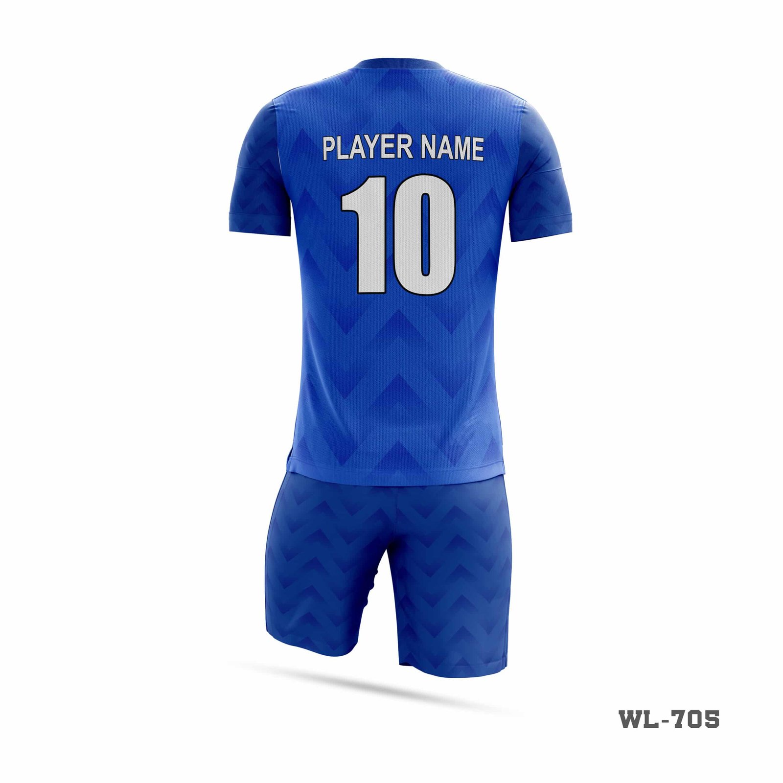 Round Neck Customized Blue Football Kit Uniform-WL-705 4 Customized Blue Football Kit with Name Number; Navy Blue football Kits Apparel with Name Number; Custom Made Design Round Neck Premium Football Kit-WL-703; Red and Black Football Kit Seller in UK; Best Red Blue Football Kit Maker in UK; Best Pink Football Kits Maker in UK; Green Football Kit Teams Apparel Maker in London; Best White Football Kits Seller in UK; V-Neck Sublimated Print Black and Yellow Football Kit-WL-722; Personalized Design Green Football Apparel-733; apparel maker in uk; football clothes supplier in UK;