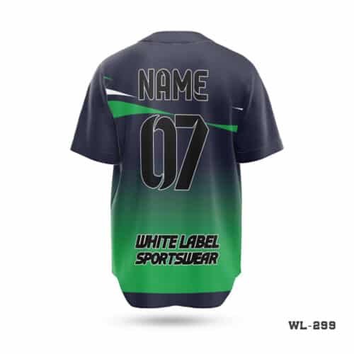 Green and Black Baseball Jersey Seller in UK; Custom Made Premium Cheap Baseball Jerseys-WL-287; Sublimation Half Sleeve Yellow Blue Baseball Jersey-WL-259; Half Sleeve Custom Made Baseball Blue Jersey-WL-230; Premium Design Half Sleeve White Jersey Baseball Kit-WL-225; Half Sleeve Personalised Button Up Baseball Jersey-WL-265; Custom Made Design Team Baseball Jersey Clothing-WL-303; custom team baseball jerseys;