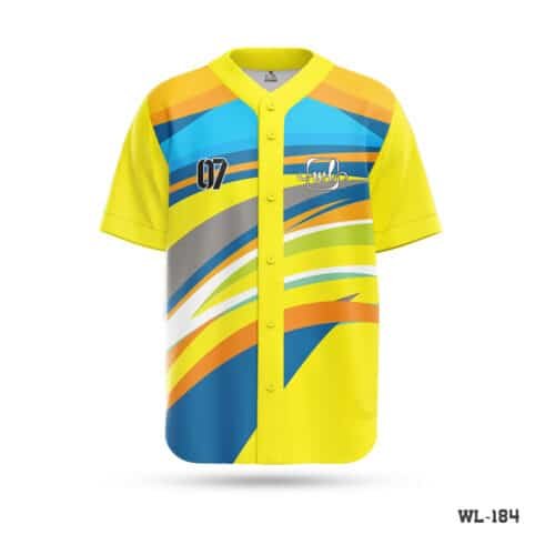 Half Sleeve Baseball Team Jerseys with Logo-WL-184; Personalized Design Team Baseball T Shirt Jersey-WL-196; Personalized Baseball Sublimation Jerseys with Logo-WL-198; Half Sleeve Customized Baseball Style Jersey Shirt-WL-173; Sublimation Print Half Sleeve Baseball Player Jersey-WL-183; Premium Design Baseball New Jersey with Logo-WL-179; Half Sleeve Team Baseball Jersey White Black Kit-WL-279; Personalized Design Team Authentic Baseball Jerseys-WL-219;