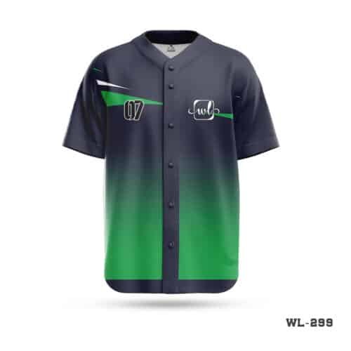 Half Sleeve Best Green and Black Baseball Jersey-WL-299; Custom Made Premium Cheap Baseball Jerseys-WL-287; Sublimation Half Sleeve Yellow Blue Baseball Jersey-WL-259; Half Sleeve Custom Made Baseball Blue Jersey-WL-230; Premium Design Half Sleeve White Jersey Baseball Kit-WL-225; Custom Made Premium Design White Baseball Jersey-WL-295; Half Sleeve Personalised Button Up Baseball Jersey-WL-265; custom team baseball jerseys;