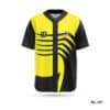 Half Sleeve Team Black and Yellow Baseball Jersey-WL-197; Half Sleeve Black and White Jersey Baseball Kit-WL-284; Half Sleeve Printed Black and Red Baseball Jersey-WL-171; Half Sleeve Black and Purple Baseball Jersey-WL-283; Black and Blue Baseball Jersey Maker in UK; Sublimation Print Custom Baseball Uniform Jerseys-WL-195; Premium Design Baseball New Jersey with Logo-WL-179; Half Sleeve Team Baseball Jersey White Black Kit-WL-279;