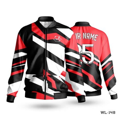 Men's Casual Sports Jacket with Custom Logo-WL-148 - Image 3