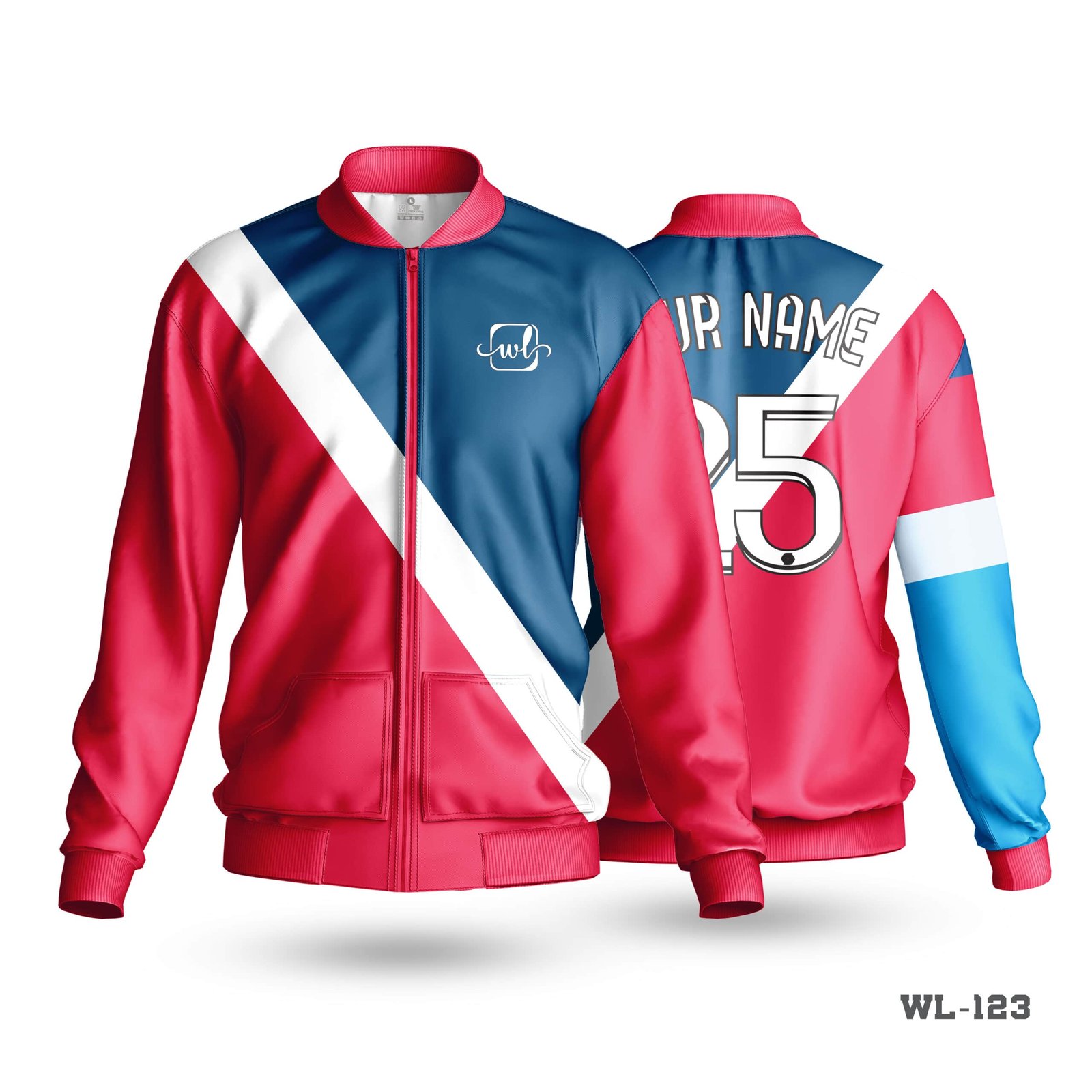 Men's Sports Jackets with Custom Logo-WL-123 5 Men's Sports Jackets with Custom Logo-WL-123 - Image 3