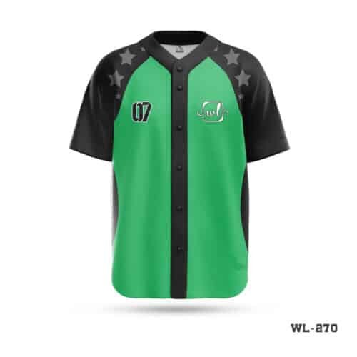 Personalized Design Baseball Jerseys Green Black Kit-WL-270; Premium Design Half Sleeve White Jersey Baseball Kit-WL-225; Custom Made Premium Design White Baseball Jersey-WL-295; Half Sleeve Polyester Custom Royals Baseball Jersey-WL-193; Half Sleeve Personalised Button Up Baseball Jersey-WL-265; Authentic Design Team Baseball Jersey Outfit-WL-274; Custom Made Design Team Baseball Jersey Clothing-WL-303; custom team baseball jerseys;
