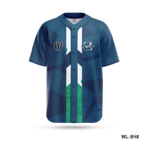 Polyester Fabrics Best Custom Baseball Jersey Kit-WL-246; Half Sleeve Personalised Button Up Baseball Jersey-WL-265; Unique Design Baseball Jersey Button Shirt with Logo-WL-254; Authentic Design Team Baseball Jersey Outfit-WL-274; Half Sleeve Custom Made Braves Baseball Jersey-WL-277; Half Sleeve Personalized Baseball Jerseys with Logo-WL-256; Authentic Customized Boston Baseball Jersey-WL-296; Custom Made Design Team Baseball Jersey Clothing-WL-303; custom team baseball jerseys;