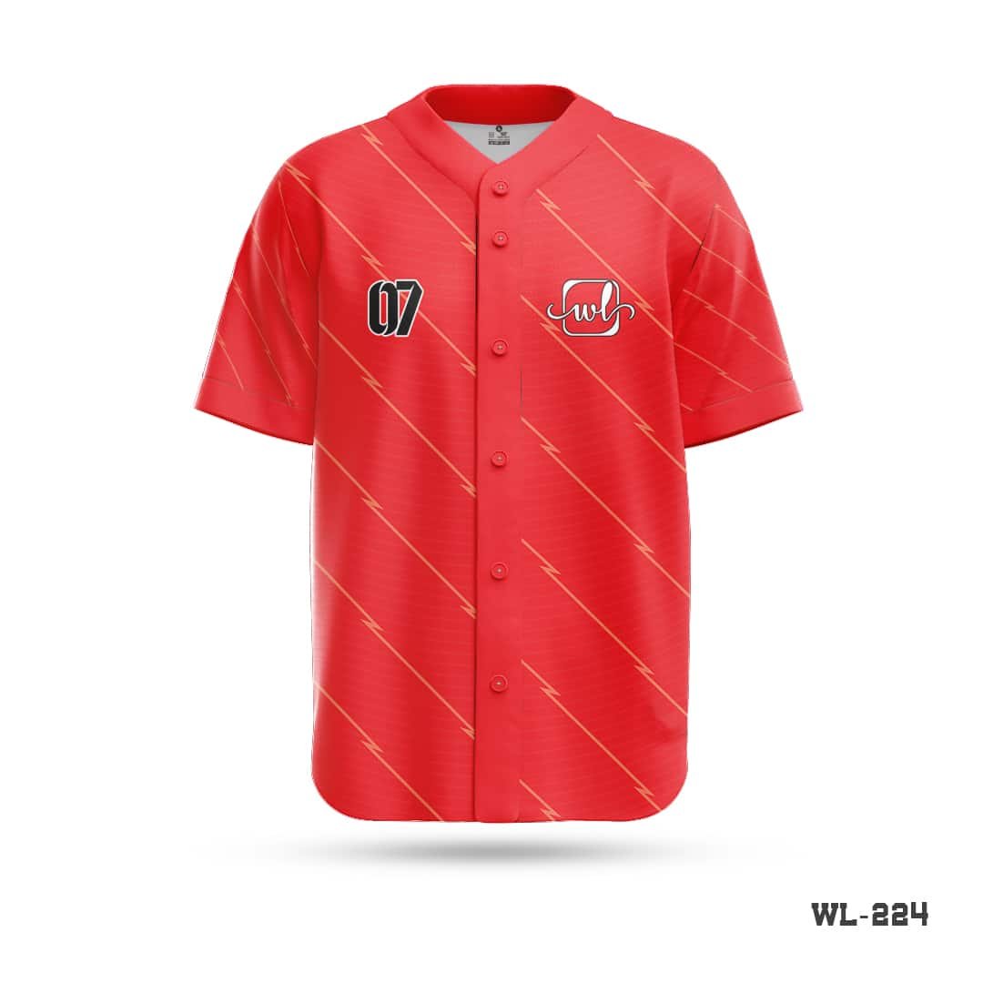 Premium Design Authentic Red Baseball Jersey-WL-224 3 Premium Design Authentic Red Baseball Jersey-WL-224; Half Sleeve Best Green and Black Baseball Jersey-WL-299; Custom Made Premium Cheap Baseball Jerseys-WL-287; Sublimation Half Sleeve Yellow Blue Baseball Jersey-WL-259; Half Sleeve Custom Made Baseball Blue Jersey-WL-230; Custom Made Premium Design White Baseball Jersey-WL-295; Half Sleeve Personalised Button Up Baseball Jersey-WL-265; custom team baseball jerseys;