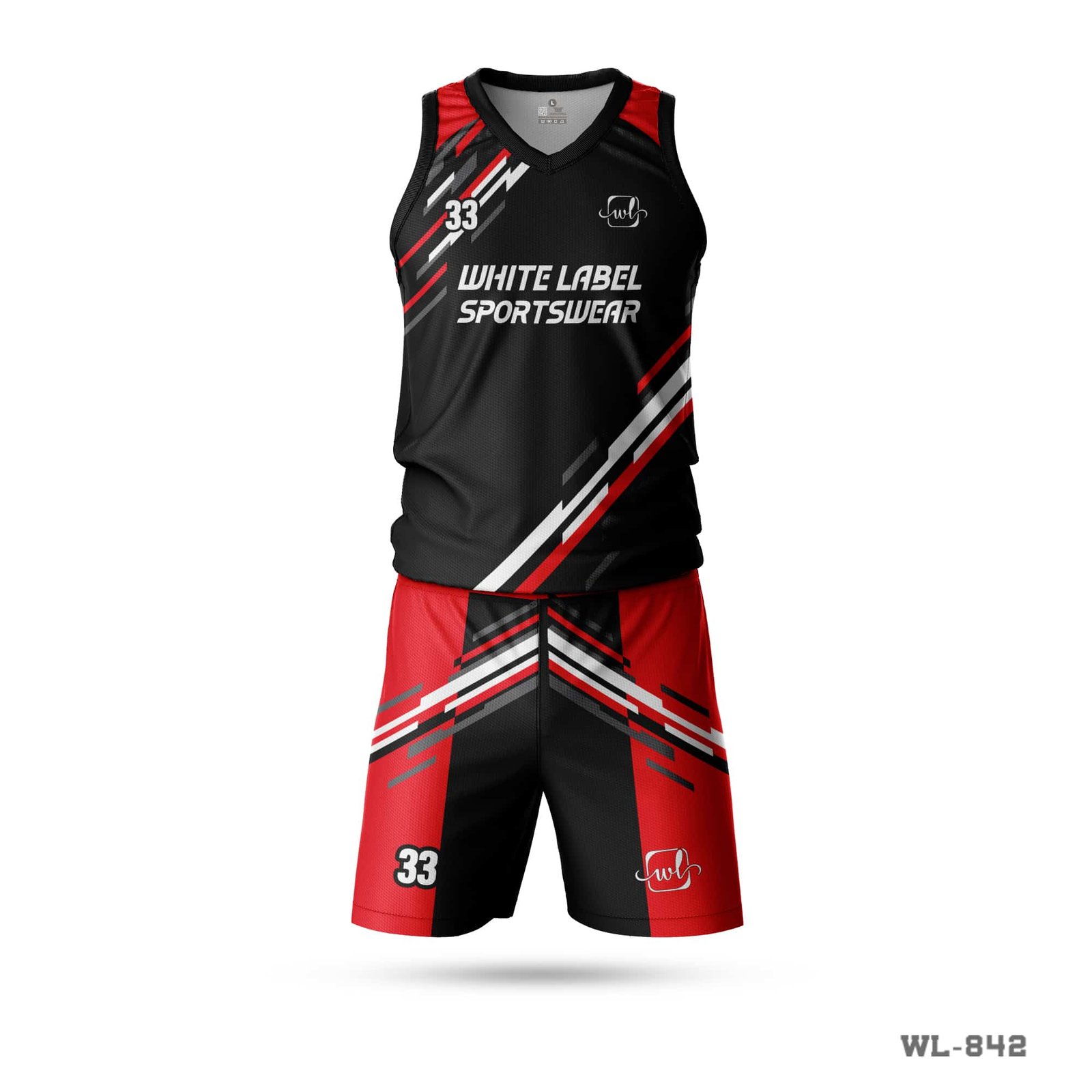Premium Design Custom Black Red Basketball Uniform-WL-842 3 Premium Design Custom Black Red Basketball Uniform-WL-842; Sky Blue Basketball Uniform Seller in UK; Black Basketball Uniform Maker in UK; Maroon Basketball Uniform Maker in UK; Yellow Basketball Uniform Maker in UK; Customized Design Sleeveless Red Basketball Uniform-WL-847; eleeveless basketball jersey; basketball jersey maker; best jersey design in uk; custom made basketball jersey; team basketball kit; basketball kit; best basketball uniform;