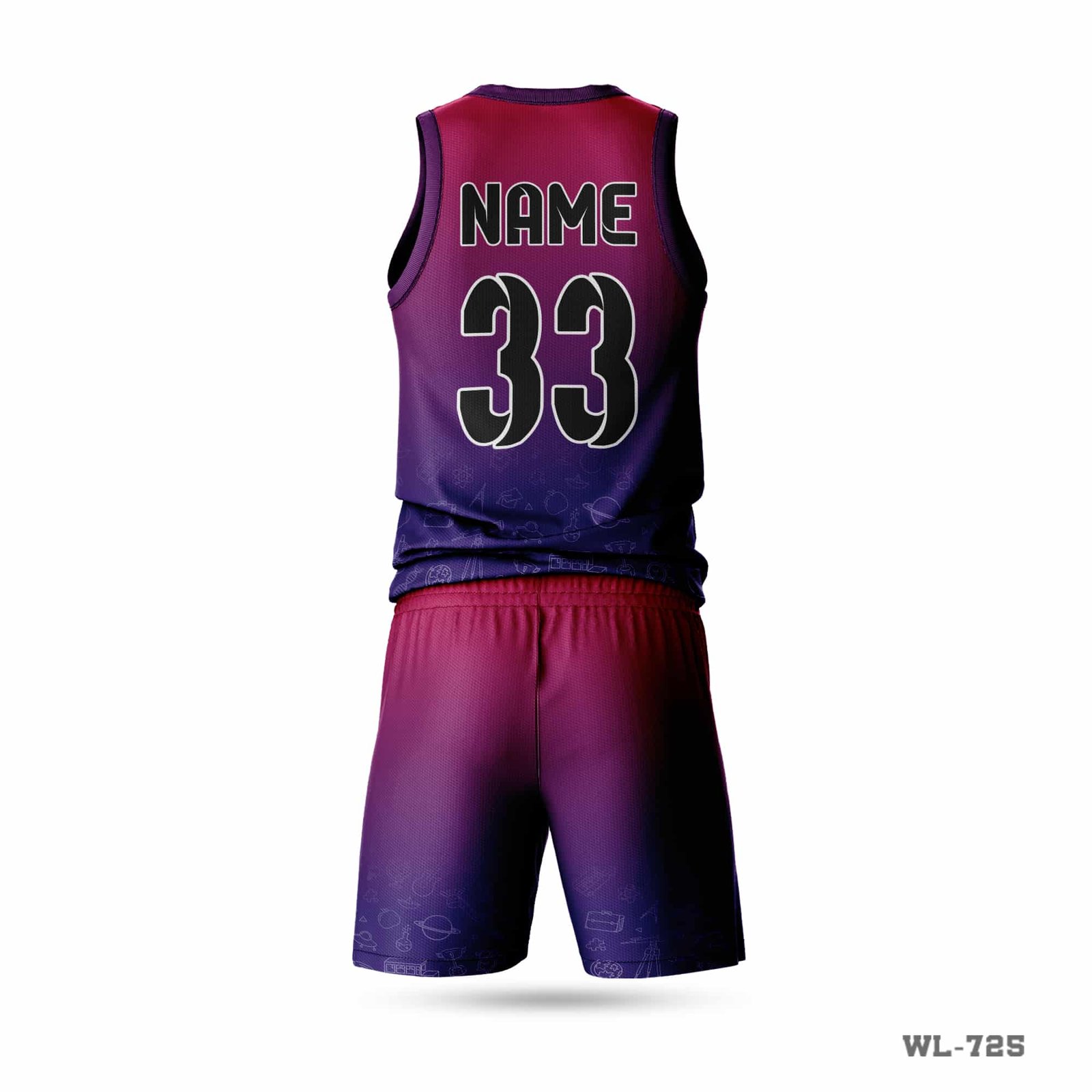 V-Neck Customized Purple Basketball Uniform-WL-725 4 Purple Basketball Uniform Seller in UK; Best Uniform Design for Basketball Apparel Seller in UK; Custom Basketball Uniforms Cheap Rate Maker in UKI; Basketball Uniform Sets Maker in London; basketball kit; best basketball uniform;