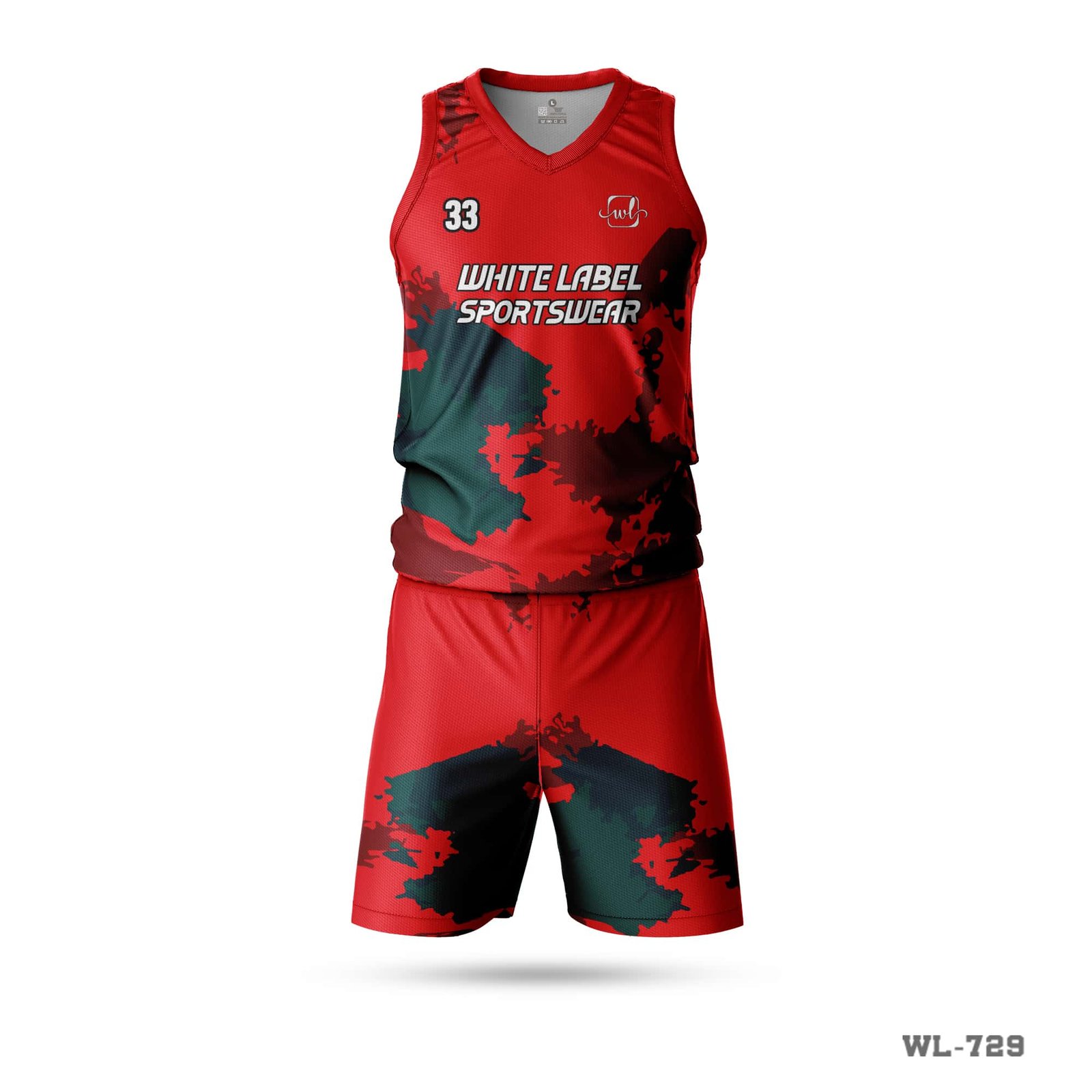 Sleeveless Premium Design Basketball Player Kit-WL-729 3 Sleeveless Premium Design Basketball Player Kit-WL-729; Sublimated Kits Basketball Apparel Maker in UK; Basketball Uniform Style Maker in UK; best basketball uniform;