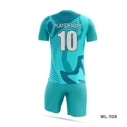 Sublimation Printed Football Kit Seller in UK; Green and Yellow Football Kits Seller in UK; Round Neck Customized Blue Football Kit Uniform-WL-705; Navy Blue football Kits Apparel Maker in UK; Best Football Kit Maker in UK; Red and Black Football Kit Maker in UK; Custom Red Blue Football Kit Seller in UK; Best Pink Football Kits Apprel Seller in UK; Green Football Kit Teams Apparel Maker in London; Green Football Kit​ Maker in UK; apparel maker in uk; football clothes supplier in UK;
