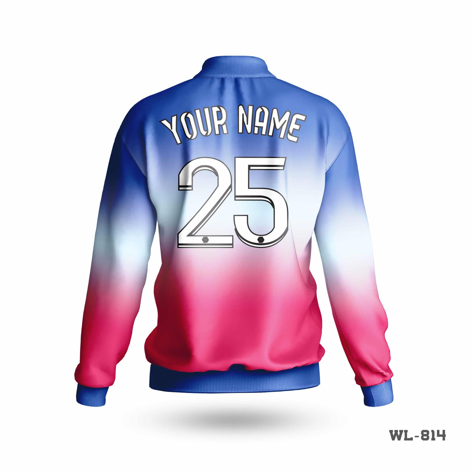 Sublimation Printed Red Winter Jacket-WL-814 4 Sublimation Printed Red Winter Jacket-WL-814 - Image 2