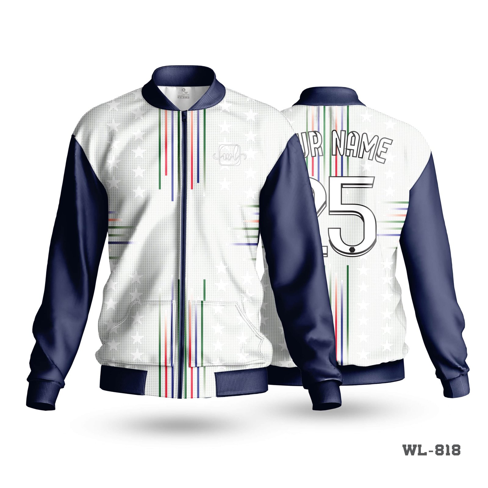 Sublimation Printed Sports Jacket Winter-WL-818 5 Sublimation Printed Sports Jacket Winter-WL-818 - Image 3