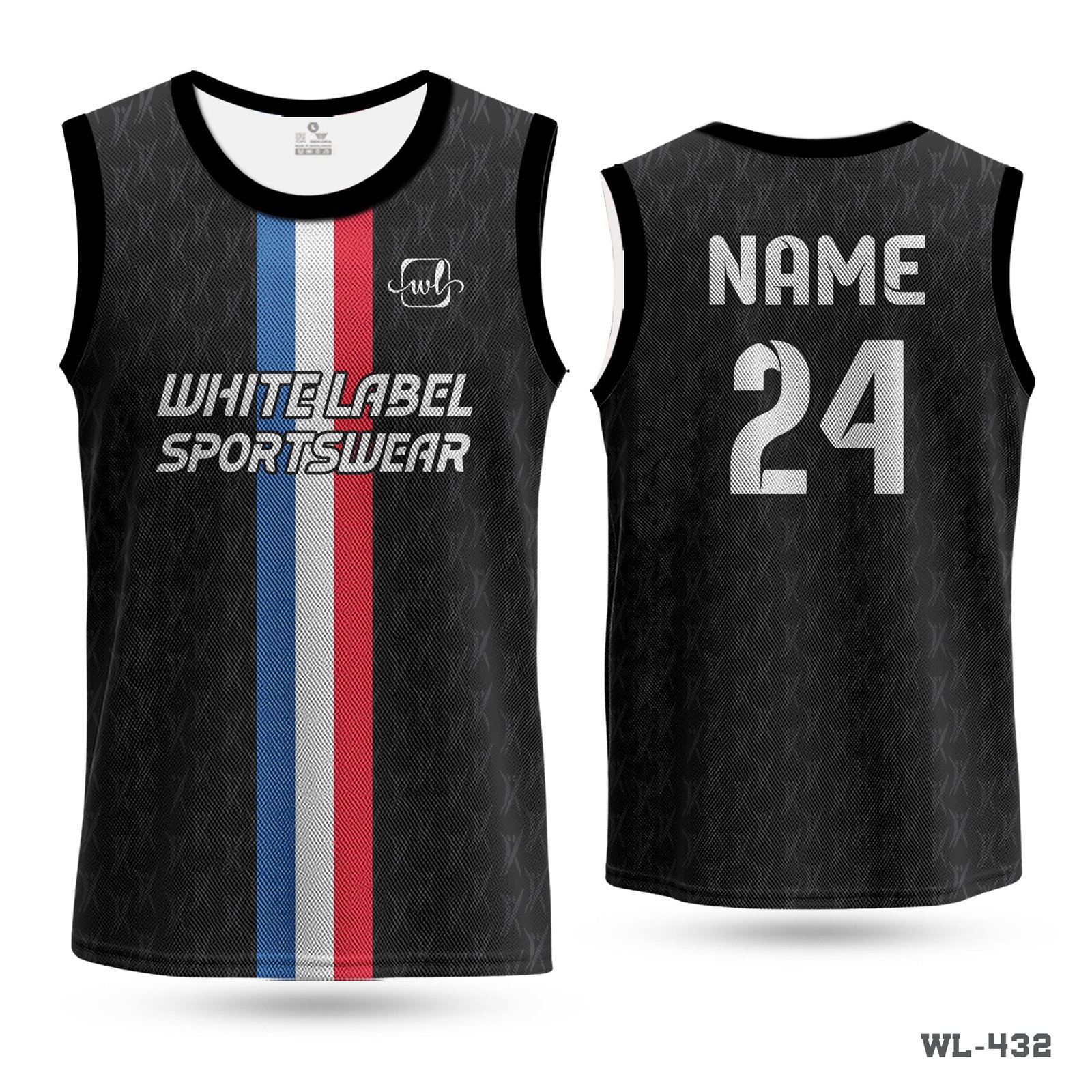 Red and Black Volleyball Jersey for Man-WL-432 5 Red and Black Volleyball Jersey for Man-WL-432 - Image 3