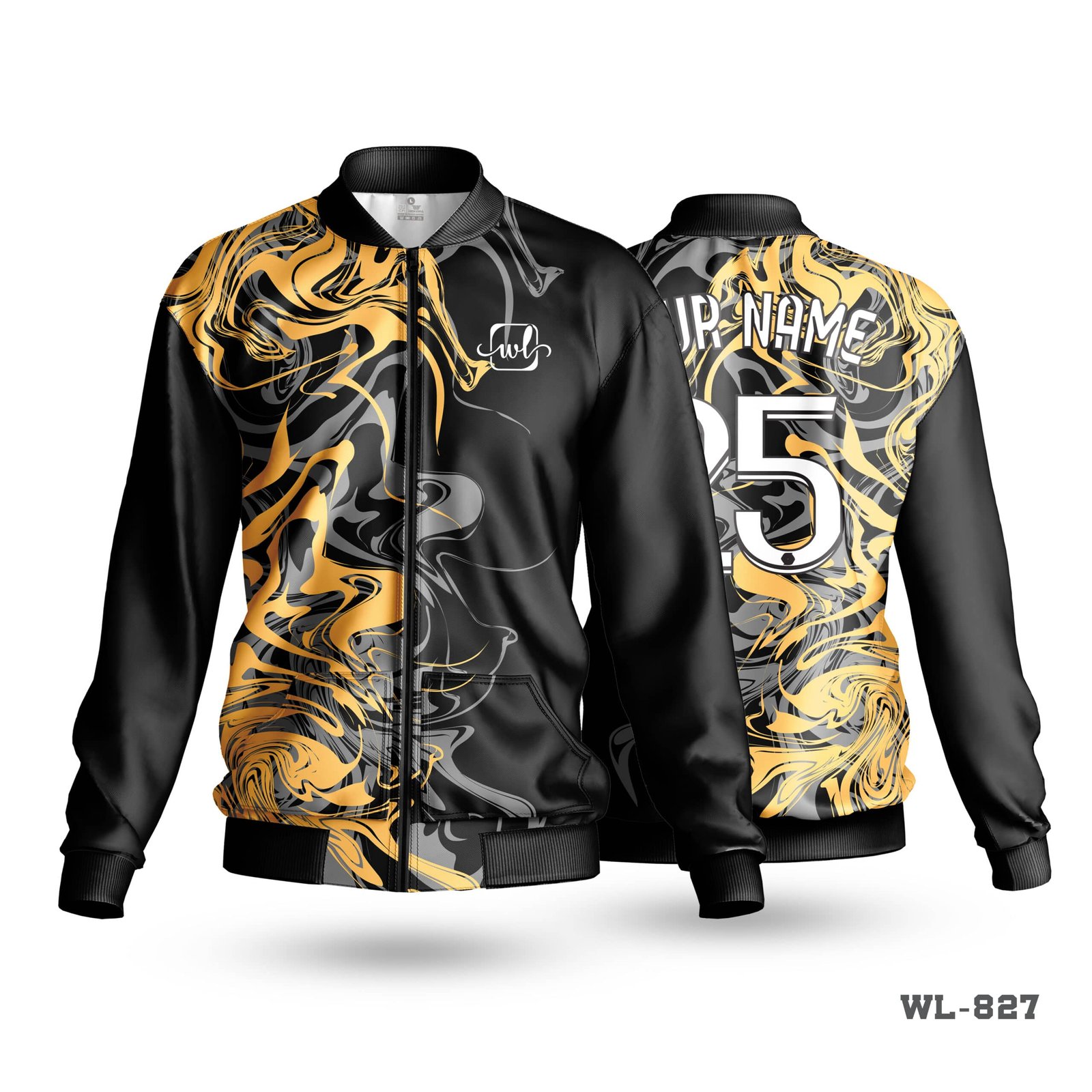 Winter Sports Jacket Men with Logo-WL-827 5 Winter Sports Jacket Men with Logo-WL-827 - Image 3