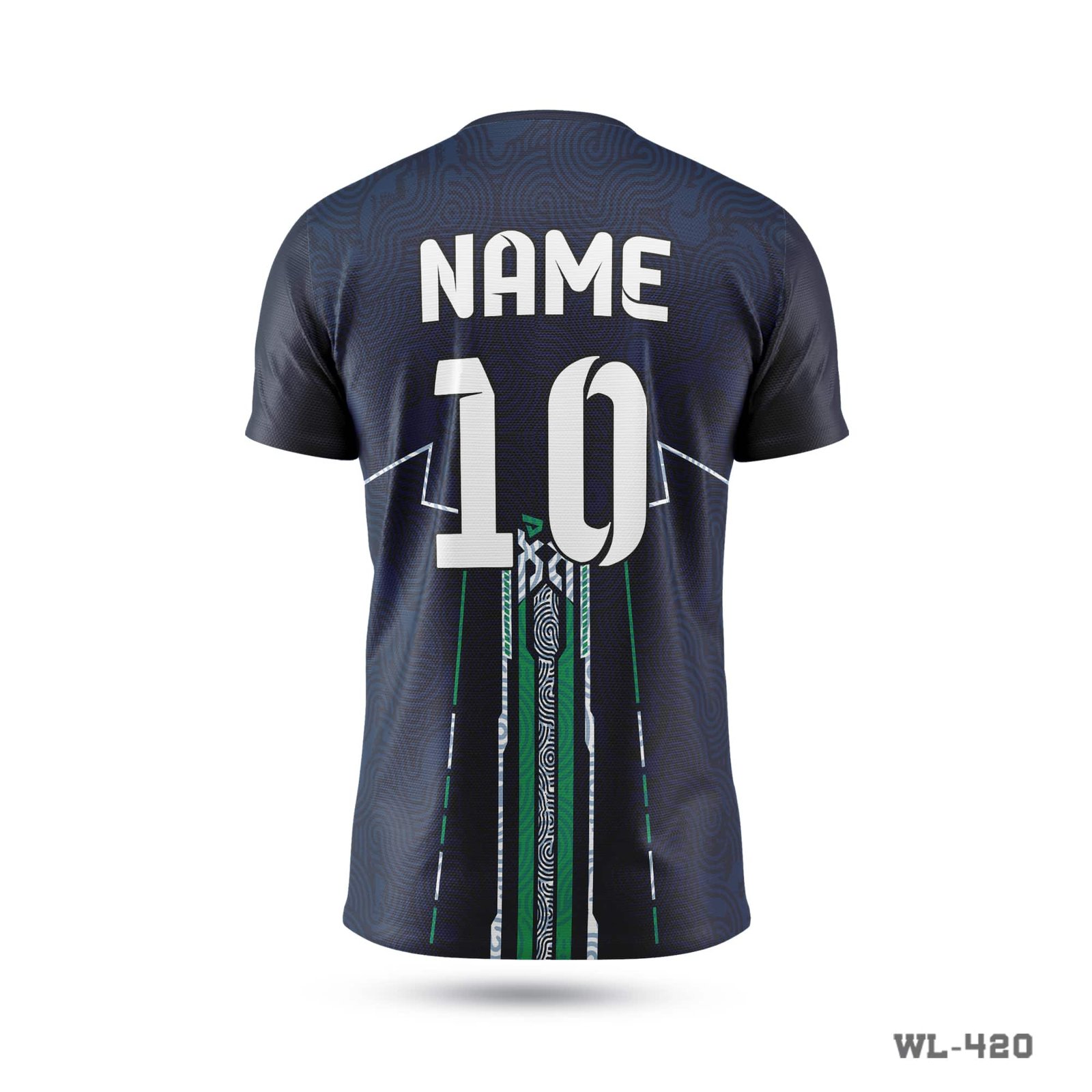 Volleyball Sports Jersey for Man with Logo-WL-420 4 Volleyball Sports Jersey for Man with Logo-WL-420 - Image 2