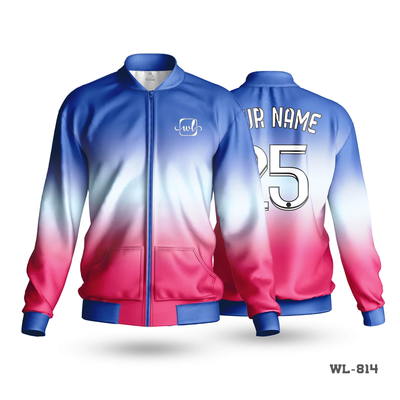 Sublimation Printed Red Winter Jacket-WL-814 5 Sublimation Printed Red Winter Jacket-WL-814 - Image 3