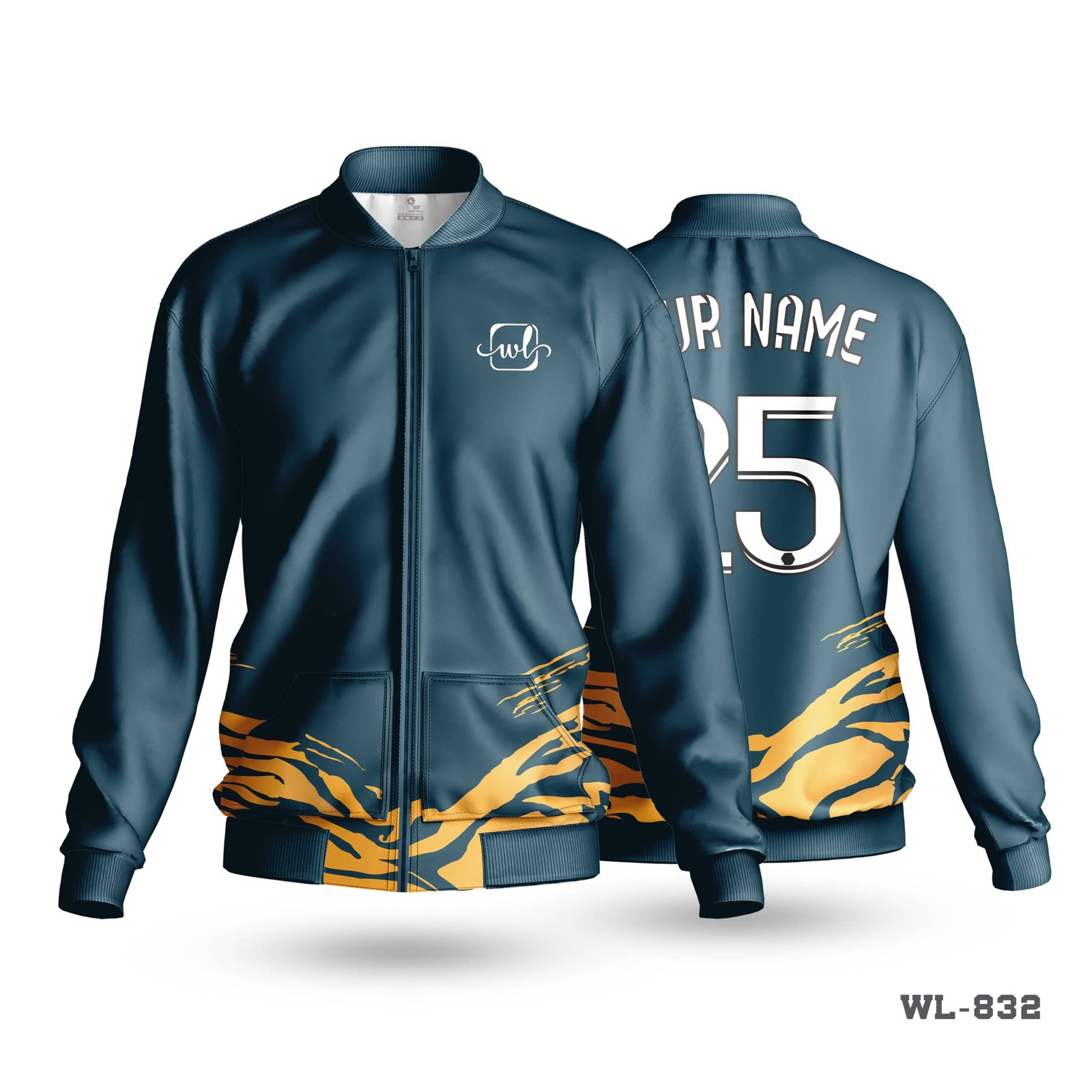 Sports Winter Jacket for Men with Logo-WL-832 5 Sports Winter Jacket for Men with Logo-WL-832 - Image 3