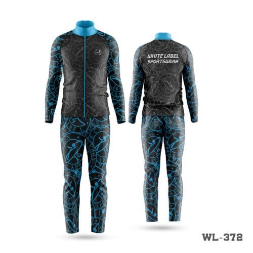 All Over Printed Tracksuit Maker in UK; All Over Print Tracksuit Seller in UK; Unique Design Mens Customized Print Tracksuit-WL-358; Best Grey Tracksuit Maker in UK;