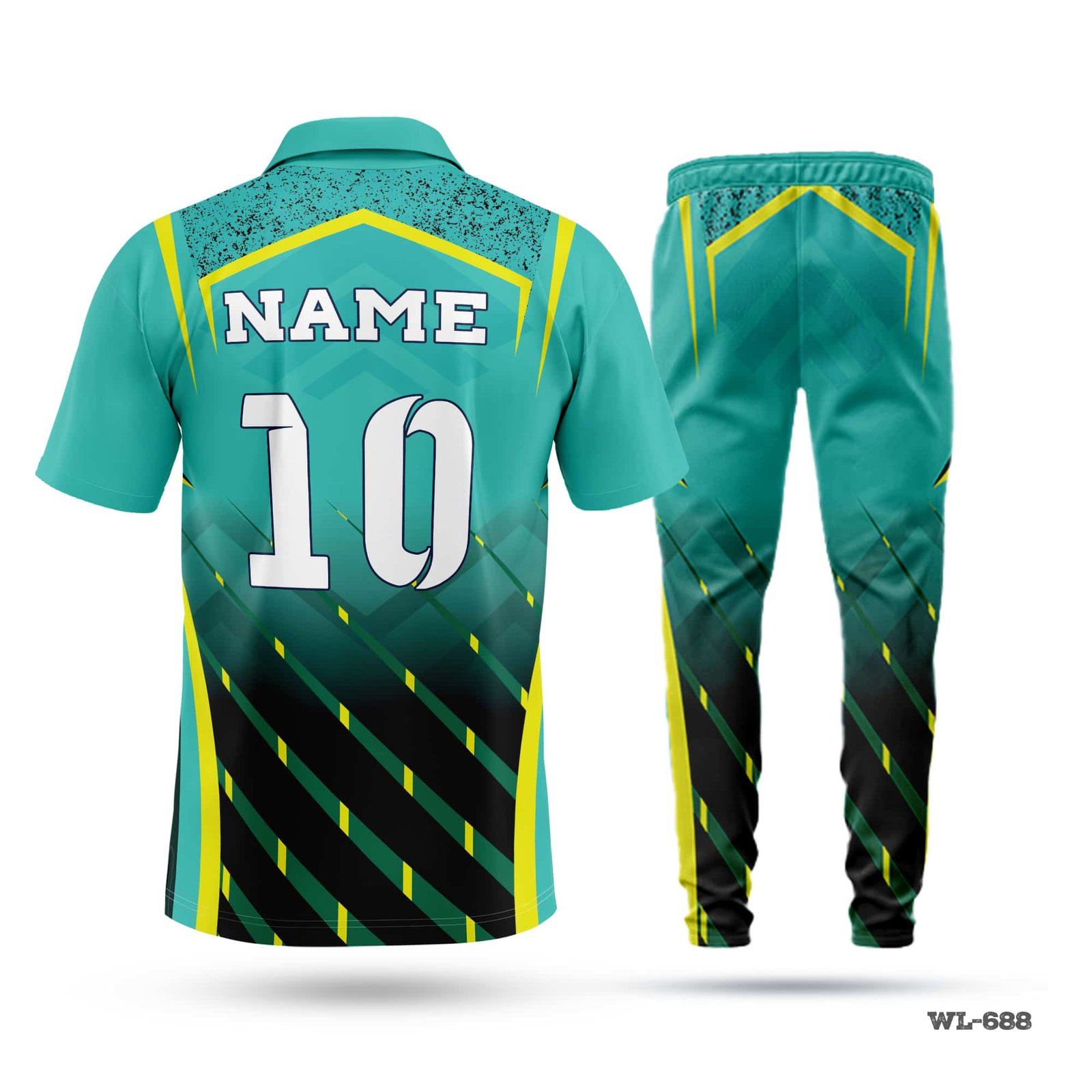 Half Sleeve Personalized Authentic Cricket Uniform-WL-688 4 Authentic Cricket Uniform Manufacturer in UK; cricket kit; All Over Printed Cricket Uniform; Unique Design Cricket Uniform; Unique Design Cricket Uniform for Man; with; Logo; adult cricket kit; cricket full kit; custom cricket kit; youth cricket kit; custom cricket uniforms;