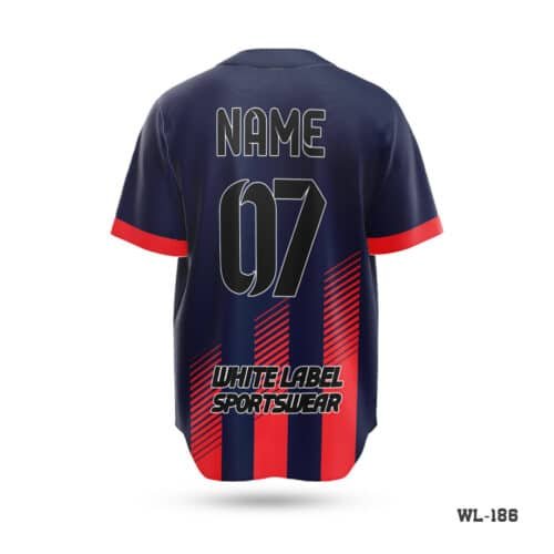 Baseball Button Up Jersey Seller in UK; Polyester Fabrics Youth Personalized Baseball Jersey-WL-211; Youth Braves Baseball Jersey Maker in UK; Sublimation Jerseys Baseball Kit Seller in UK; Half Sleeve Sublimated Navy Blue Baseball Jersey-WL-229; Mens Baseball Jersey Outfit with Logo; Half Sleeve Team Personalized Jersey Baseball T Shirt-WL-253;
