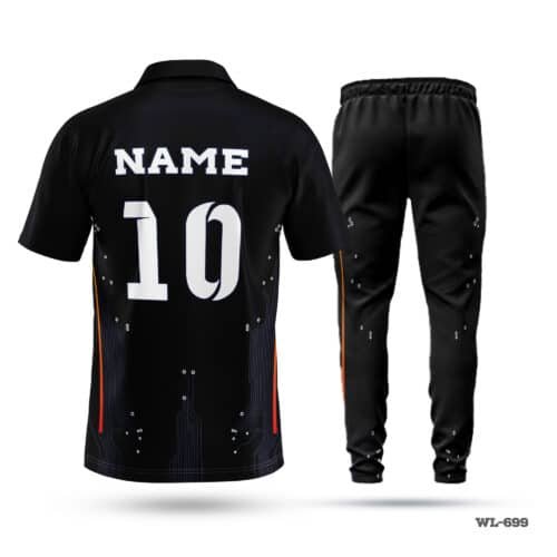 Black Cricket Uniforms Seller in UK; cricket kit; All Over Printed Cricket Uniform; Unique Design Cricket Uniform; Unique Design Cricket Uniform for Man; with; Logo; cricket kits; full cricket kit; cricket full kit; custom cricket kit; youth cricket kit; custom cricket uniforms;