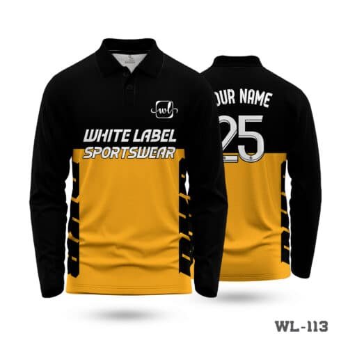 Black and Yellow Cricket Jersey Maker in UK; Full Sleeve Polo Best Jersey in Cricket Apparel-WL-102; Full Sleeve Best Jersey Design for Cricket Kit-WL-101; White Cricket Jersey Seller in UK; Stylish Cricket Jersey Design with Name Number; Jersey for Cricket Team Maker in UK; Personalized Jersey Design Cricket Kit Seller in UK; Cricket Jerseys UK Kit with Name Number; Full Sleeve Polo Customize Jersey Cricket Kit-WL-844; Cricket Jersey Design Seller in UK; Polo Jersey Cricket Team Maker in UK; Full Sleeve Customized Polo Cricket Jerseys-WL-841; stylish cricket jersey design; black and yellow cricket jersey; blue cricket jersey; cool cricket jersey;