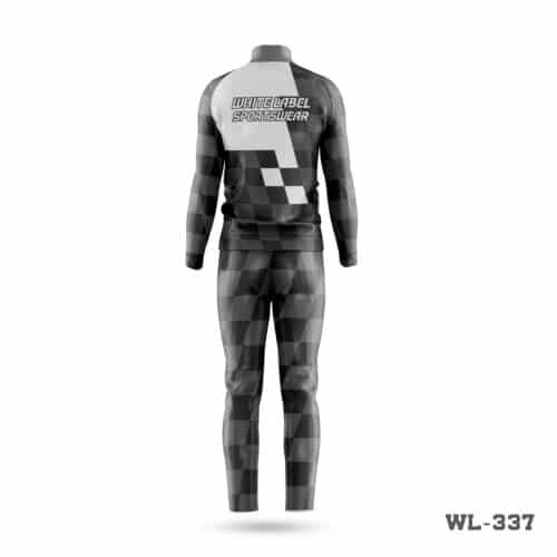 Cheap Custom Tracksuits Seller in UK; Sublimation Print Team Custom Tracksuits UK-WL-330; Best Grey Tracksuit Maker in UK;
