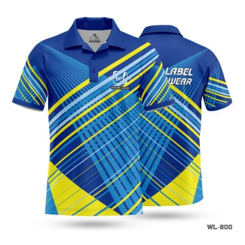 Cricket Blue Jersey Maker in UK; Colour Cricket Jersey Maker in UK; Colour Cricket Jersey Seller in UK; Blue Jersey Cricket Kit Seller in UK; Half Sleeve Polo Yellow Blue and White Cricket Jersey-WL-756; Black Cricket Jersey Design Kit Maker in UK; black and white cricket jersey Seller in UK; Black and Red Cricket Jersey Seller in UK; Black and Blue Cricket Jersey Seller in UK; Best Jersey for Cricket Kit Manufacturer in UK; Half Sleeve Polo Best Cricket Team Jersey Design Kit-WL-812; Dark Green Cricket Jersey Maker in UK; blue cricket jersey; cool cricket jersey;