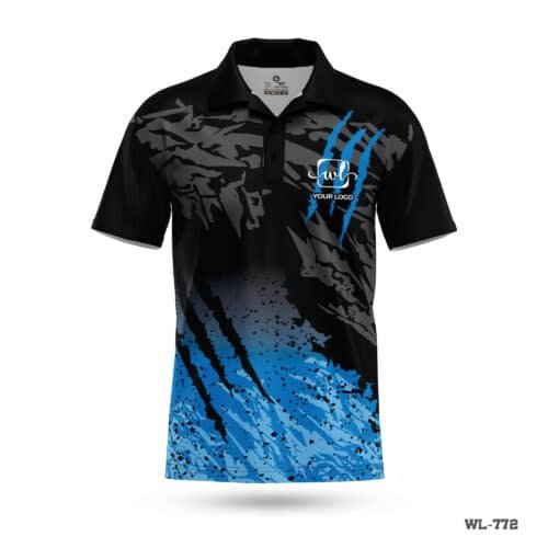 Custom Made Cricket Jersey Full Sublimation Print-WL-772; Half Sleeve Polyester Polo Cricket Jersey for Team-WL-766; Sublimation Print Cricket Jersey Custom Design Kit-WL-817; Personalized Design Polo Cricket Jersey Blue Kit-WL-774; All Over Printed Polo Cricket Jersey Black Kit-WL-764; Cricket Blue Jersey Maker in UK; Colour Cricket Jersey Maker in UK; Colour Cricket Jersey Seller in UK; Blue Jersey Cricket Kit Seller in UK; Half Sleeve Polo Yellow Blue and White Cricket Jersey-WL-756; black and white cricket jersey Seller in UK; Dark Green Cricket Jersey Maker in UK; blue cricket jersey; cool cricket jersey;