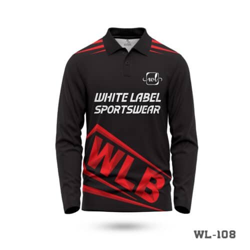 Full Sleeve Team Polo Red Black Cricket Jersey-WL-108; Full Sleeve Polo Black and Yellow Cricket Jersey-WL-113; Best Jersey in Cricket Maker in UK; Full Sleeve Best Jersey Design for Cricket Kit-WL-101; White Cricket Jersey Seller in UK; Stylish Cricket Jersey Design with Name Number; Jersey for Cricket Team Maker in UK; Personalized Jersey Design Cricket Kit Seller in UK; Cricket Jerseys UK Kit with Name Number; Full Sleeve Polo Customize Jersey Cricket Kit-WL-844; Cricket Jersey Design Seller in UK; Full Sleeve Customized Polo Cricket Jerseys-WL-841; black and yellow cricket jersey; blue cricket jersey; cool cricket jersey;