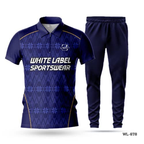 Half Sleeve Custom Made Polo Cricket Apparel-WL-678; cricket kit; All Over Printed Cricket Uniform; Unique Design Cricket Uniform; Unique Design Cricket Uniform for Man; with; Logo; kits for cricket; full cricket kit; adult cricket kit; cricket full kit; custom cricket kit; youth cricket kit; custom cricket uniforms;
